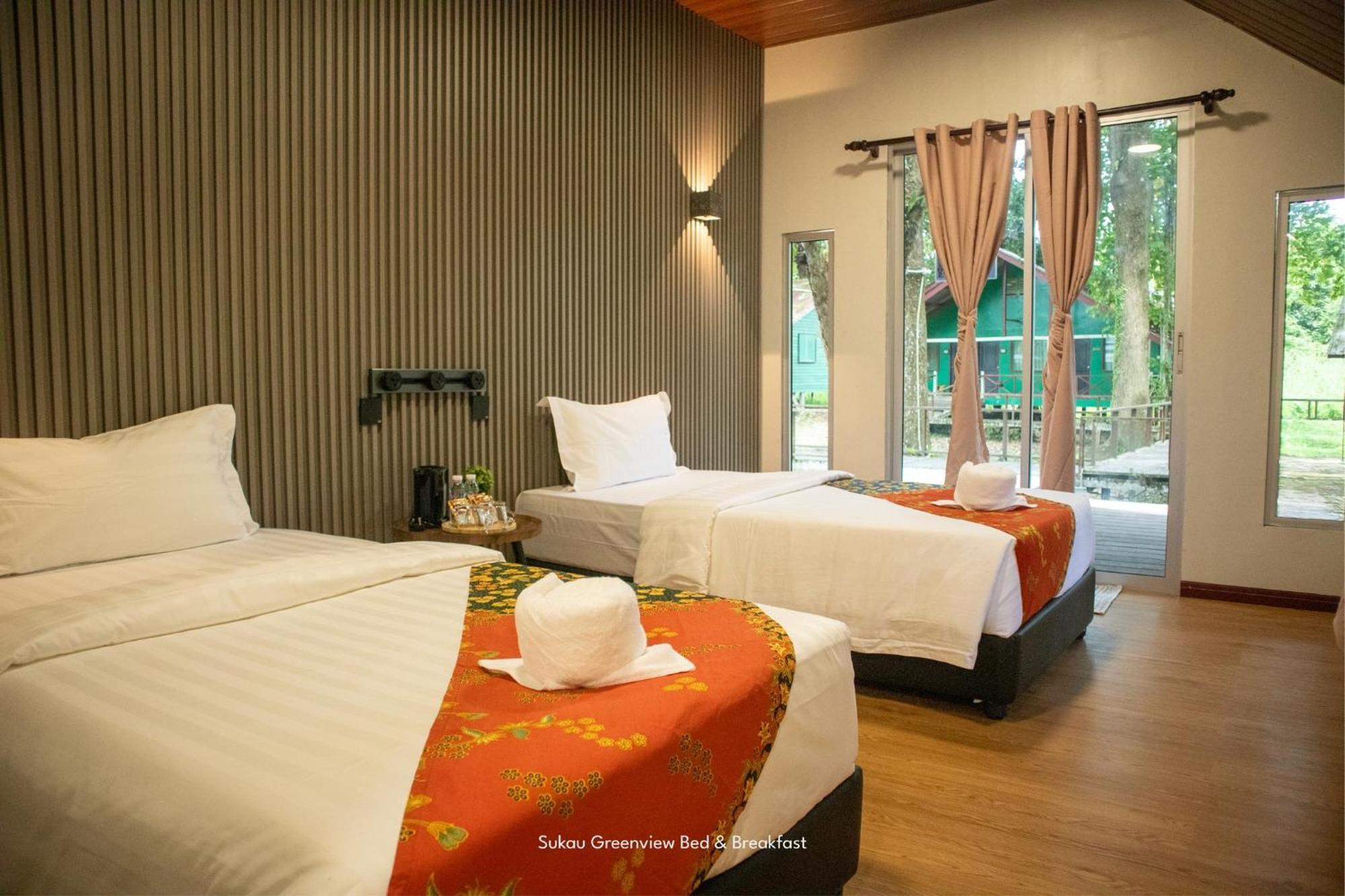 Sukau Greenview Bed & Breakfast מראה חיצוני תמונה